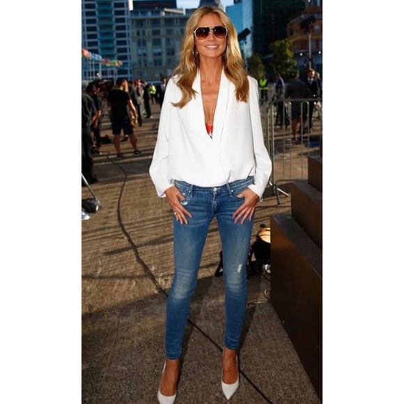 MOTHER Denim - MOTHER | The Looker Graffiti Girl Distressed Jeans